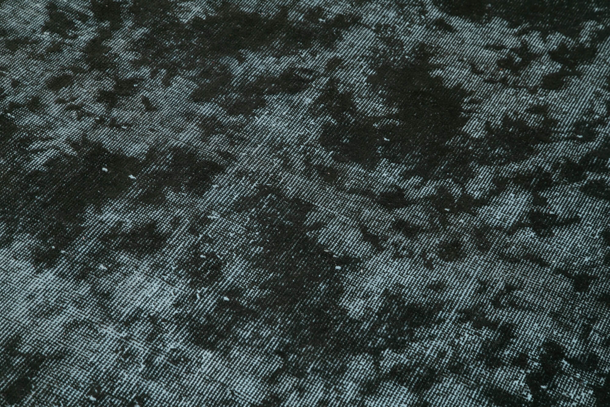 5x9 Black Over Dyed Rug - 25662