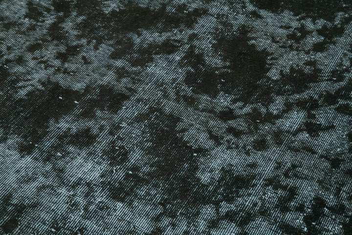 5x9 Black Over Dyed Rug - 25662
