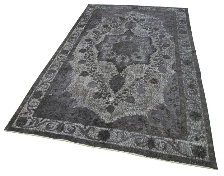 5x9 Grey Over Dyed Rug - 25671