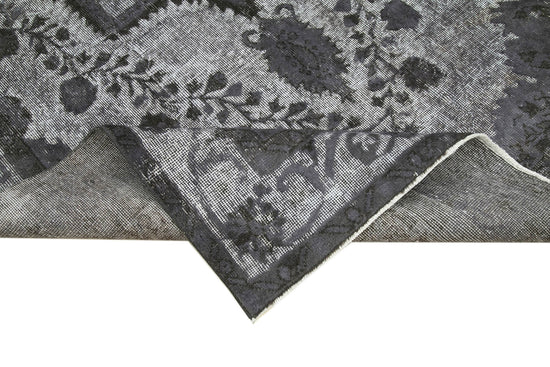 5x9 Grey Over Dyed Rug - 25671