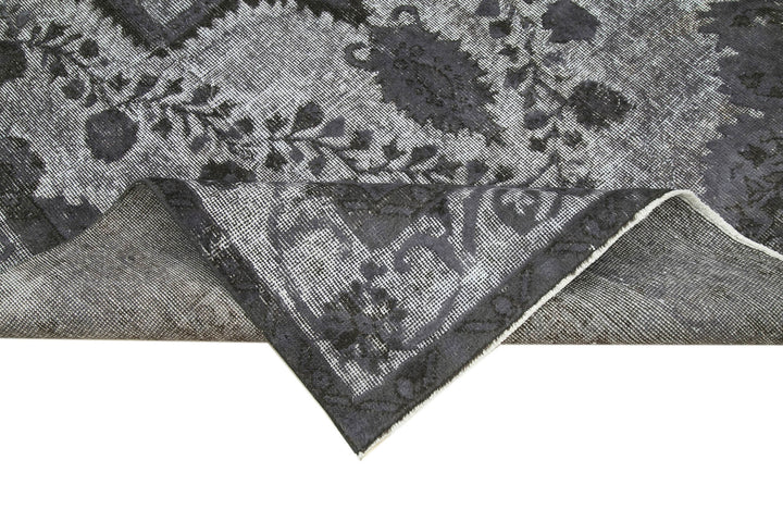 5x9 Grey Over Dyed Rug - 25671