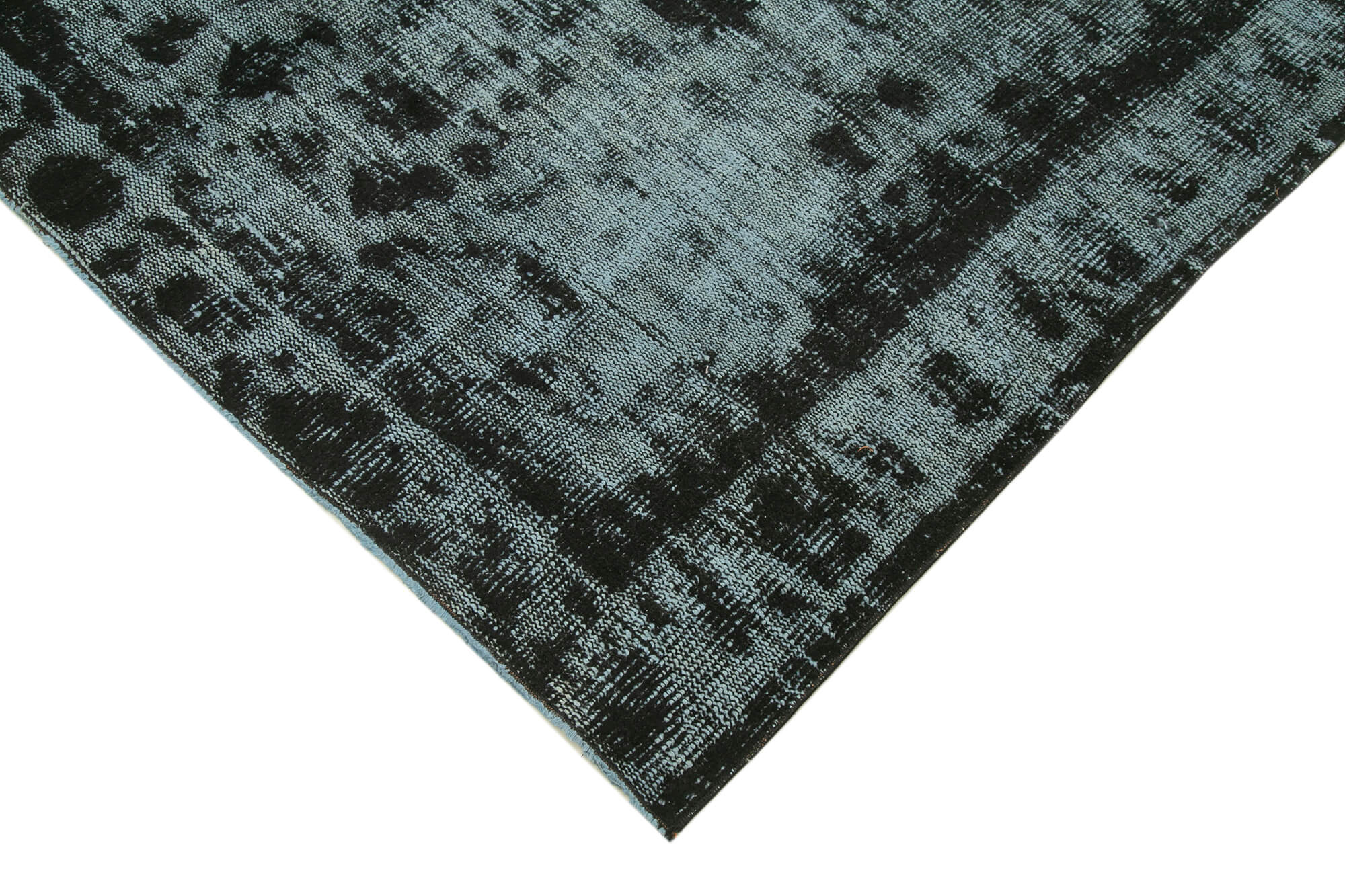 6x9 Black Over Dyed Rug - 25676