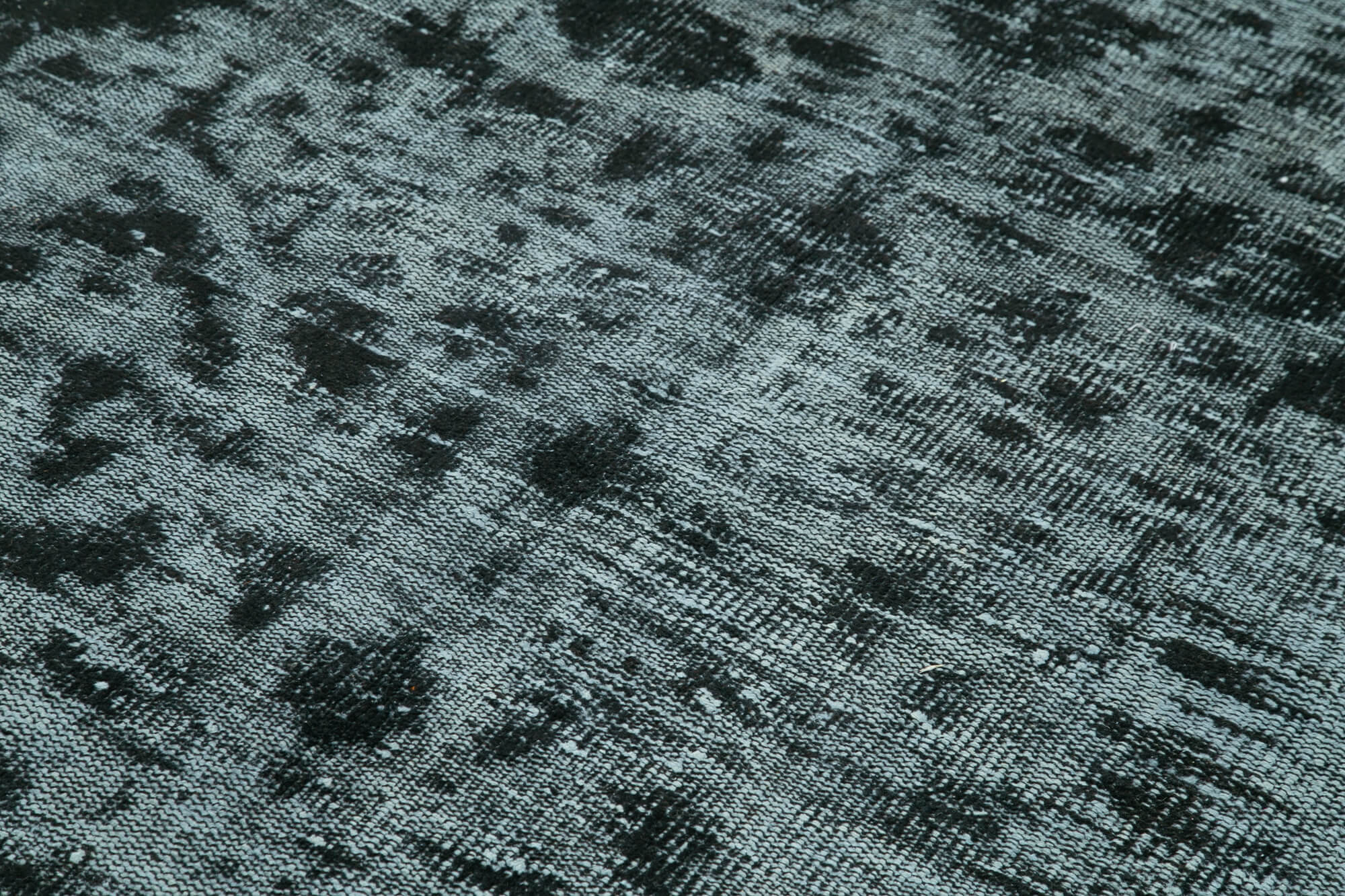 6x9 Black Over Dyed Rug - 25676