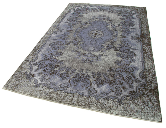 5x9 Grey Over Dyed Rug - 25685