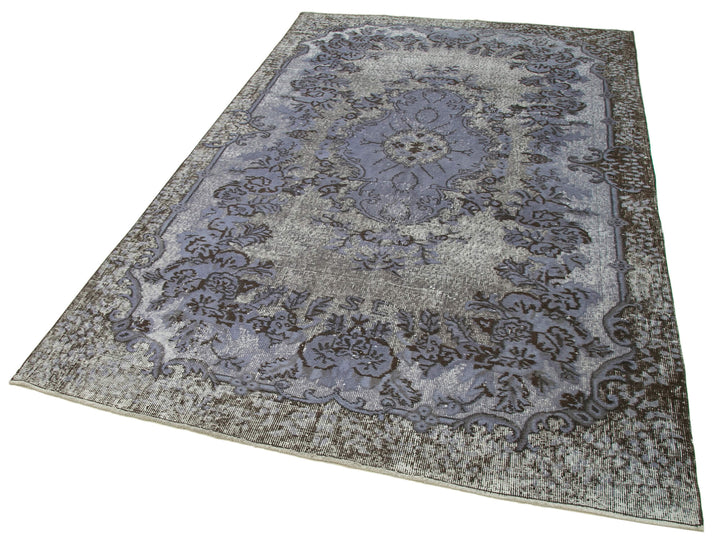5x9 Grey Over Dyed Rug - 25685
