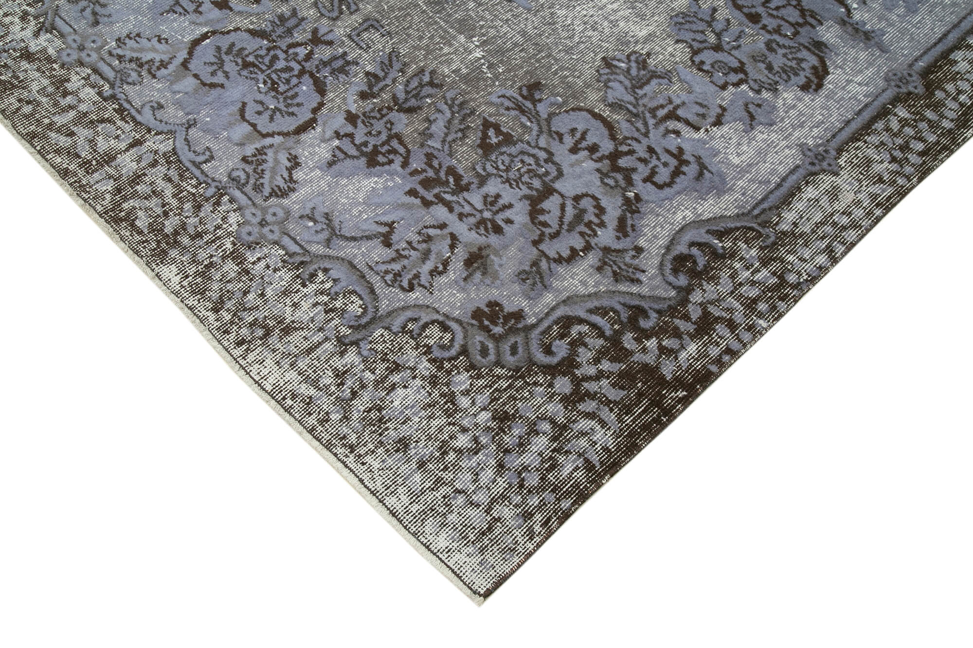 5x9 Grey Over Dyed Rug - 25685