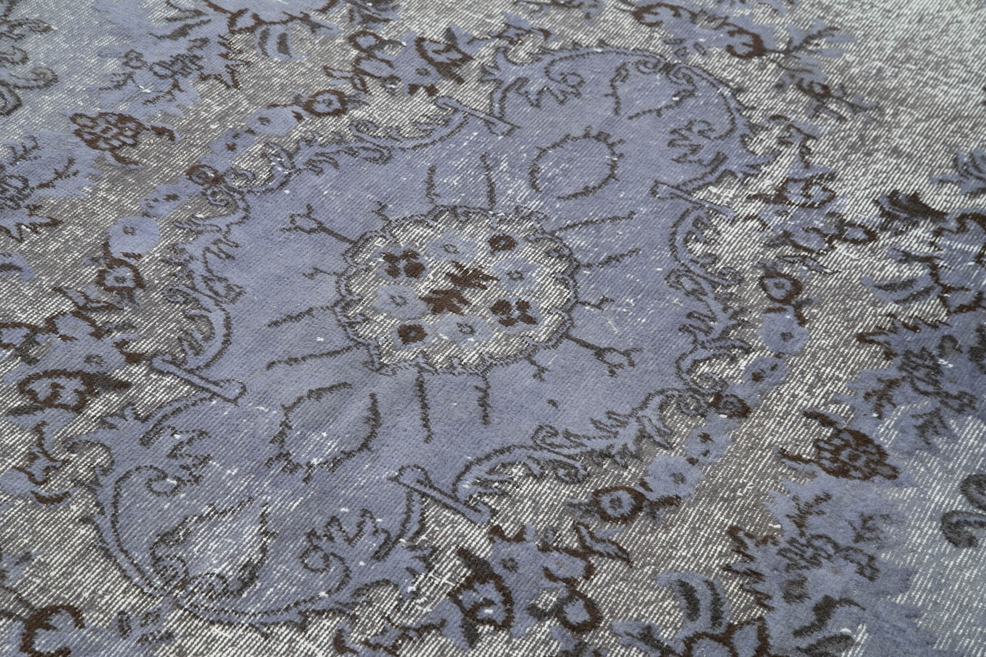 5x9 Grey Over Dyed Rug - 25685