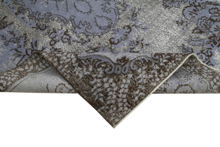 5x9 Grey Over Dyed Rug - 25685