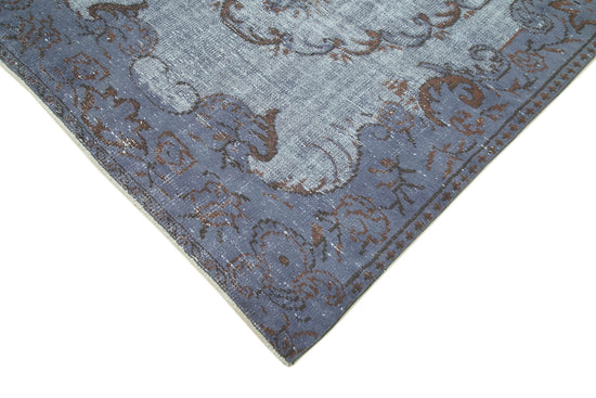 5x9 Blue Over Dyed Rug - 25686