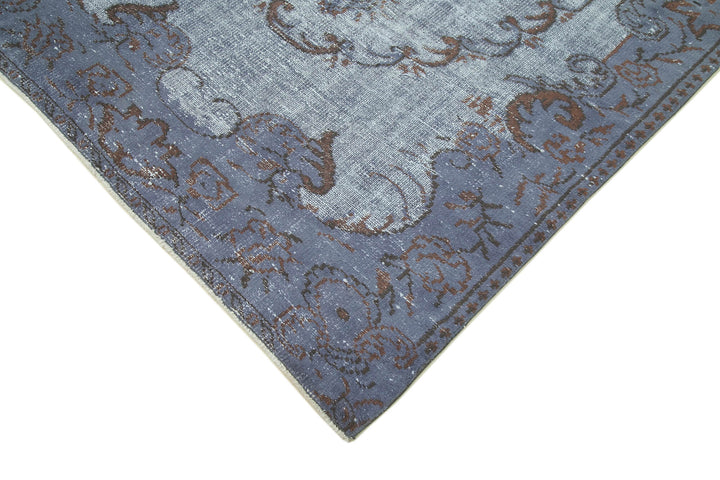 5x9 Blue Over Dyed Rug - 25686