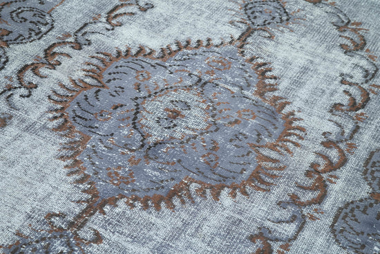 5x9 Blue Over Dyed Rug - 25686