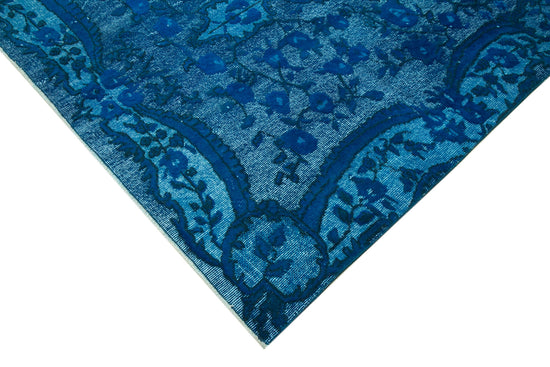5x8 Turquoise Over Dyed Rug - 25692