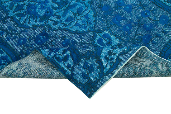 5x8 Turquoise Over Dyed Rug - 25692