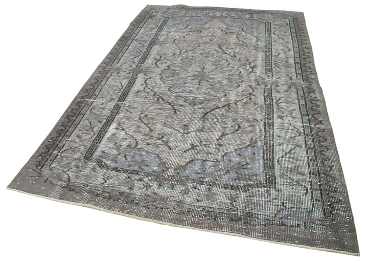 6x9 Grey Over Dyed Rug - 25693
