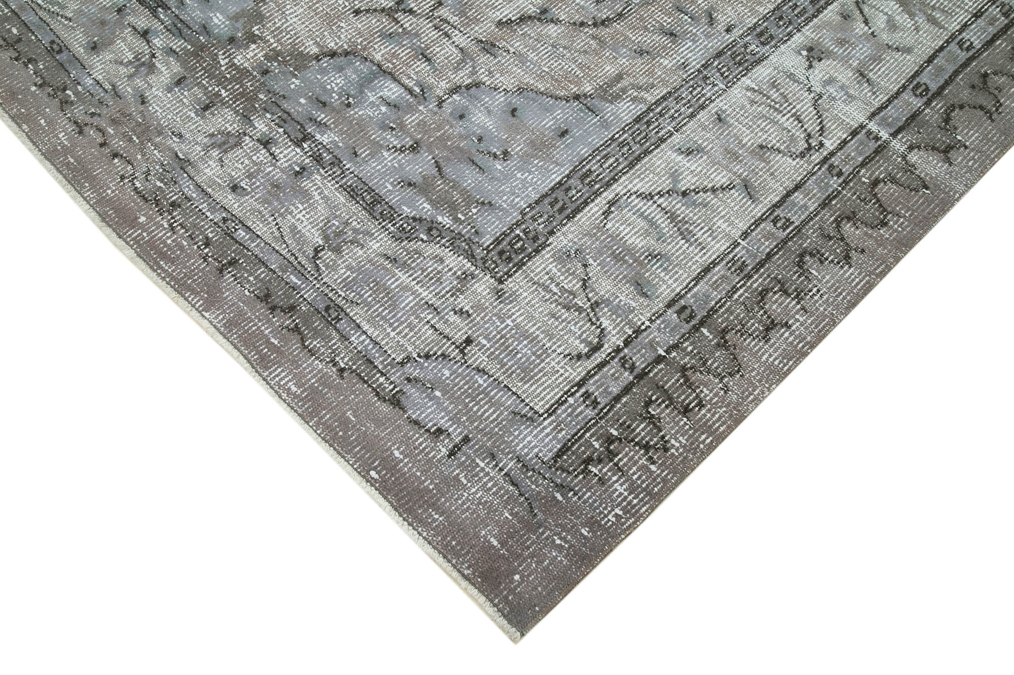 6x9 Grey Over Dyed Rug - 25693