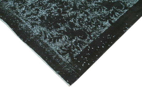 6x9 Black Over Dyed Rug - 25694