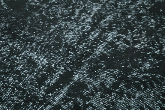 6x9 Black Over Dyed Rug - 25694
