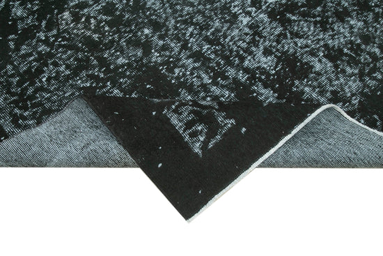 6x9 Black Over Dyed Rug - 25694