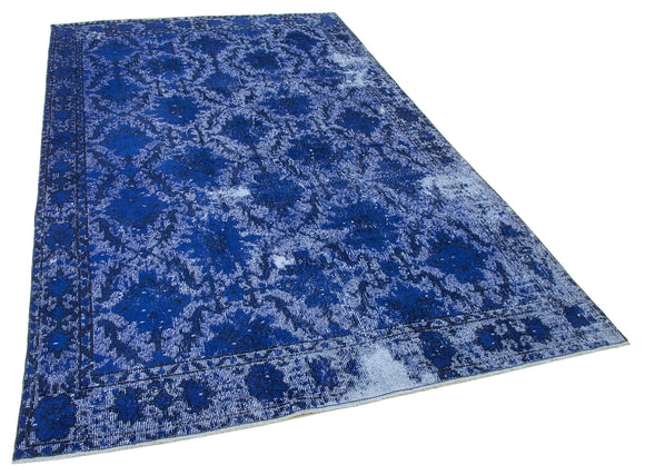 6x9 Blue Over Dyed Rug - 25696