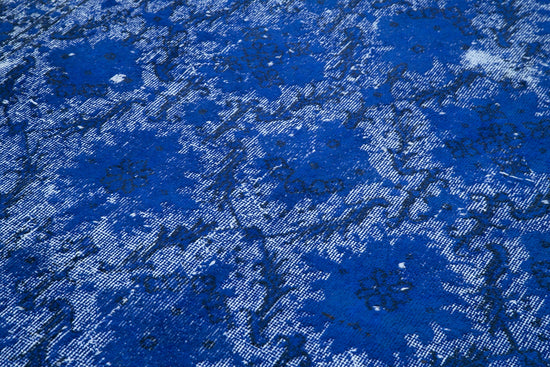 6x9 Blue Over Dyed Rug - 25696