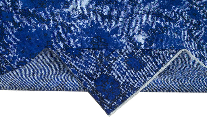 6x9 Blue Over Dyed Rug - 25696