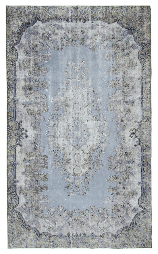 5x9 Grey Over Dyed Rug - 25697