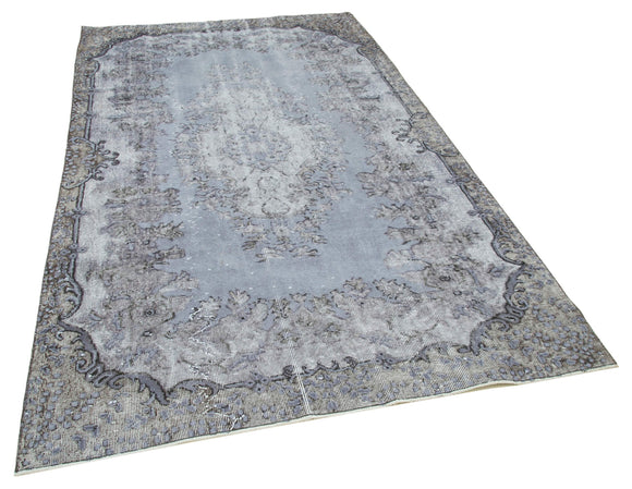 5x9 Grey Over Dyed Rug - 25697