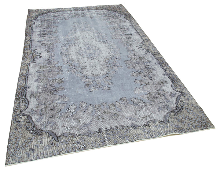 5x9 Grey Over Dyed Rug - 25697