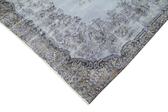 5x9 Grey Over Dyed Rug - 25697