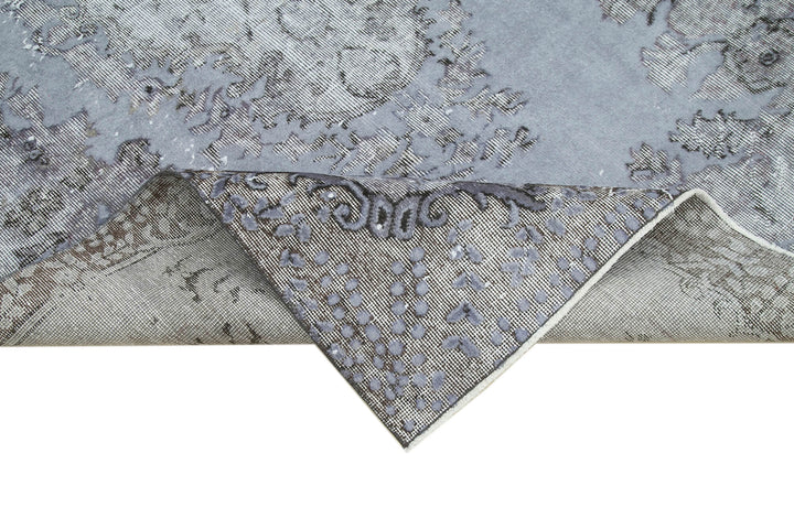 5x9 Grey Over Dyed Rug - 25697