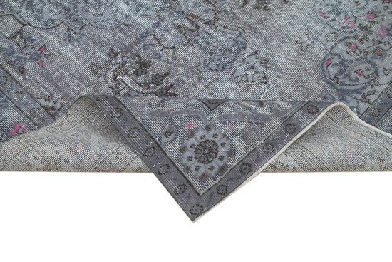 5x9 Grey Over Dyed Rug - 25698