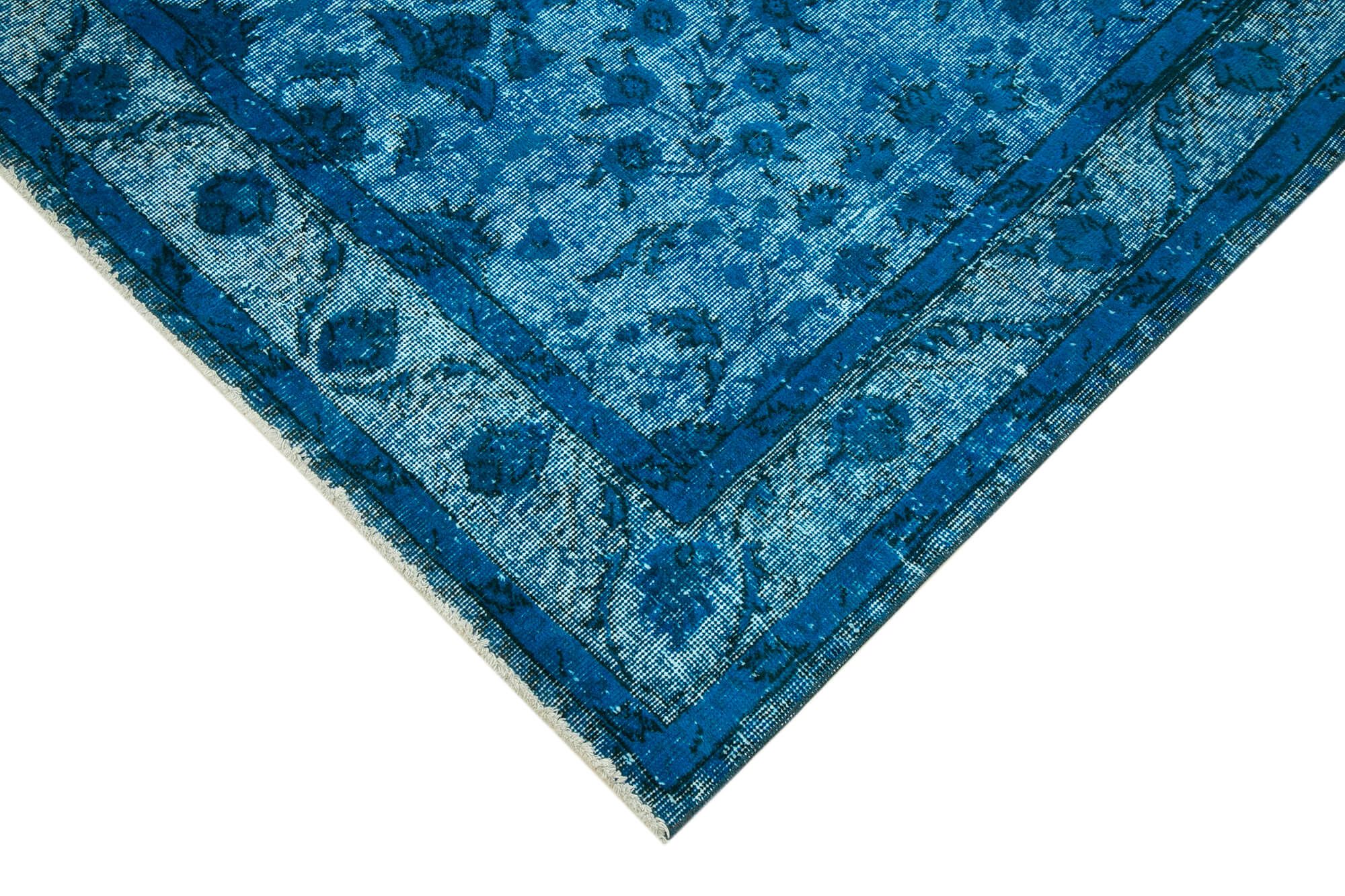 5x8 Turquoise Over Dyed Rug - 25700