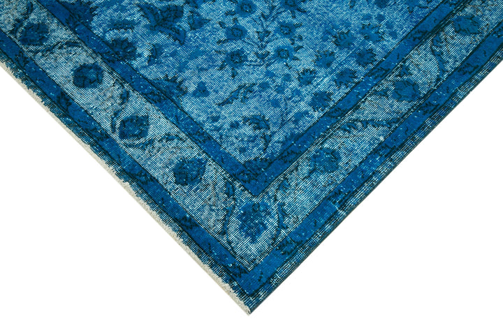5x8 Turquoise Over Dyed Rug - 25700