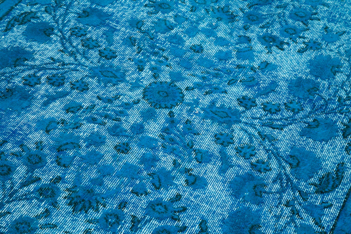 5x8 Turquoise Over Dyed Rug - 25700