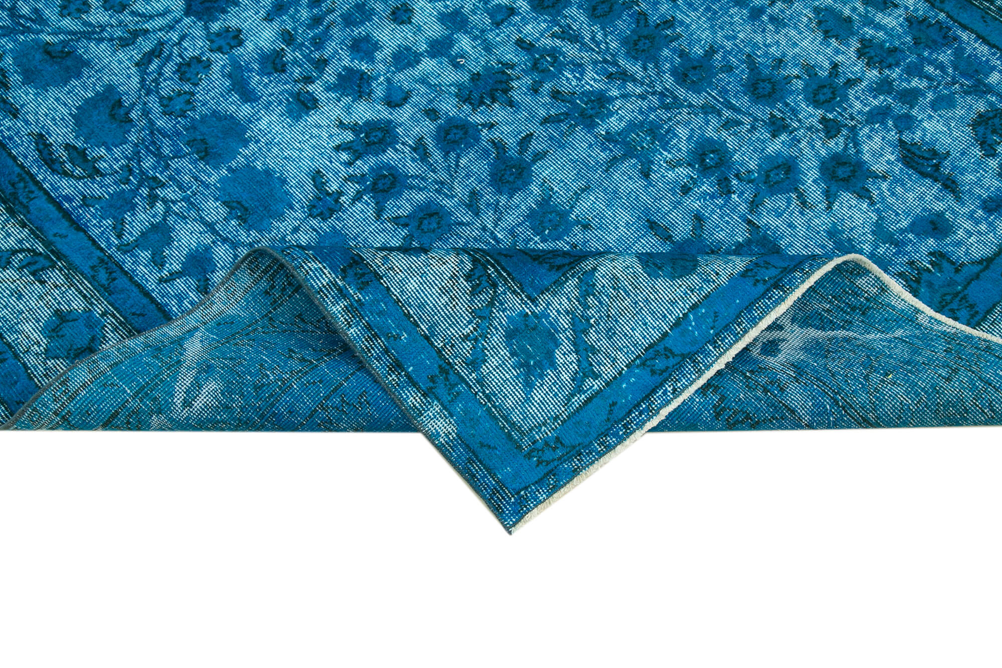 5x8 Turquoise Over Dyed Rug - 25700