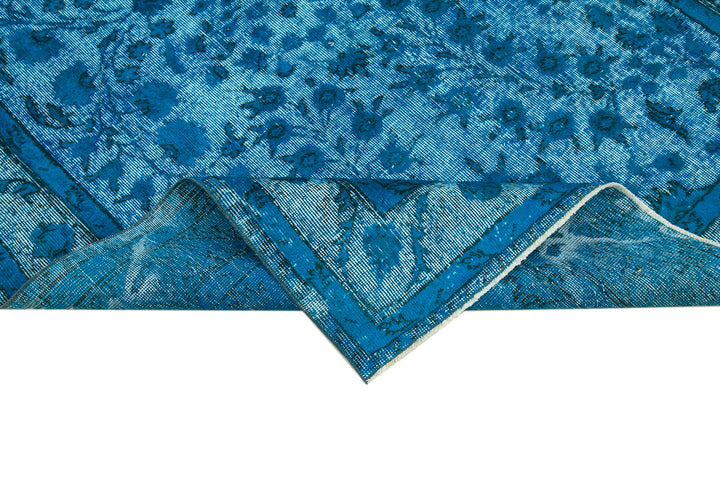 5x8 Turquoise Over Dyed Rug - 25700