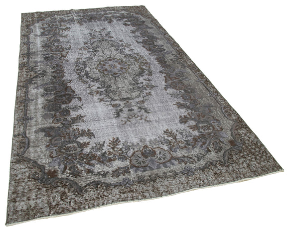 5x9 Grey Over Dyed Rug - 25704