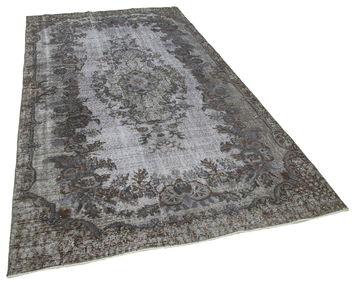 5x9 Grey Over Dyed Rug - 25704