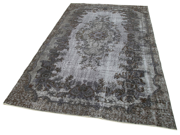 5x9 Grey Over Dyed Rug - 25704