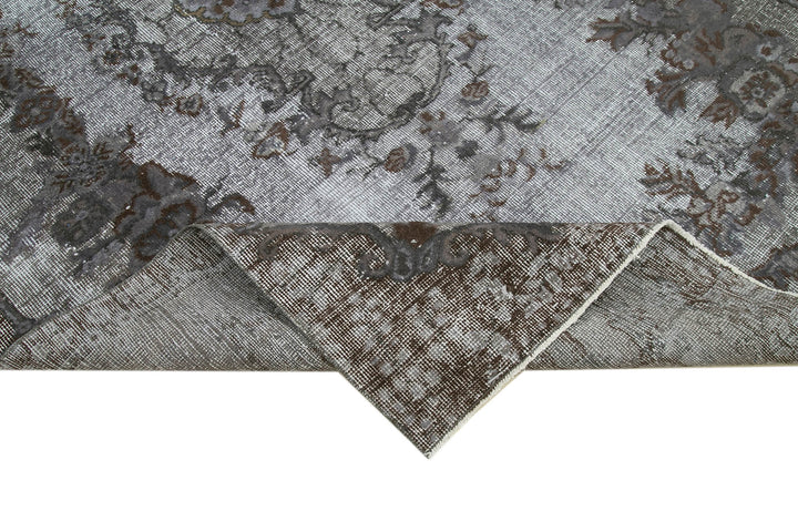 5x9 Grey Over Dyed Rug - 25704