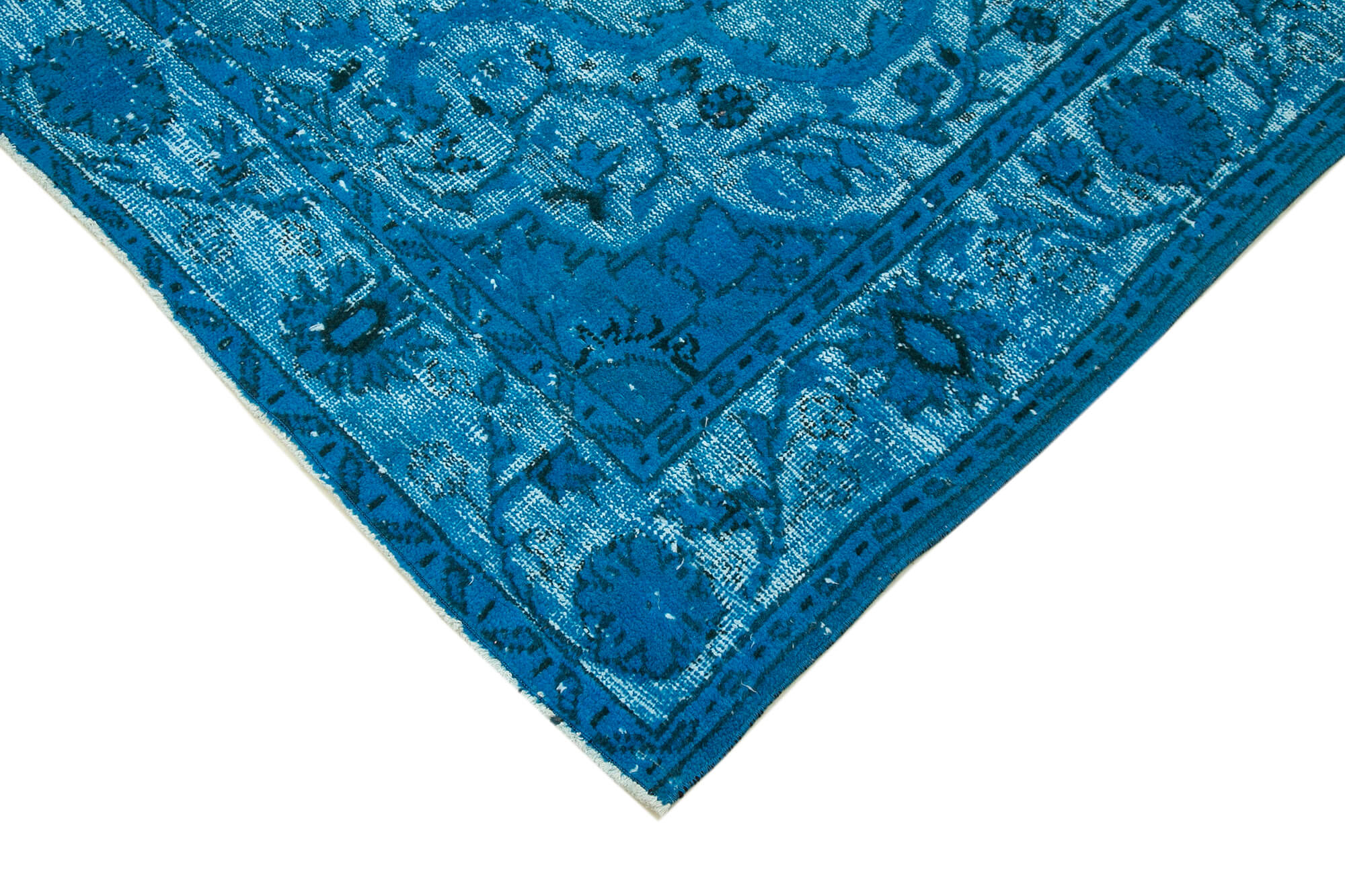 6x10 Turquoise Over Dyed Rug - 25705