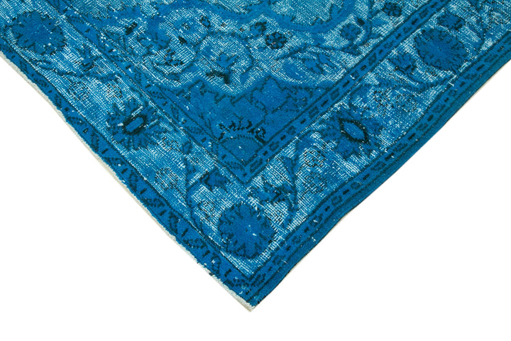 6x10 Turquoise Over Dyed Rug - 25705