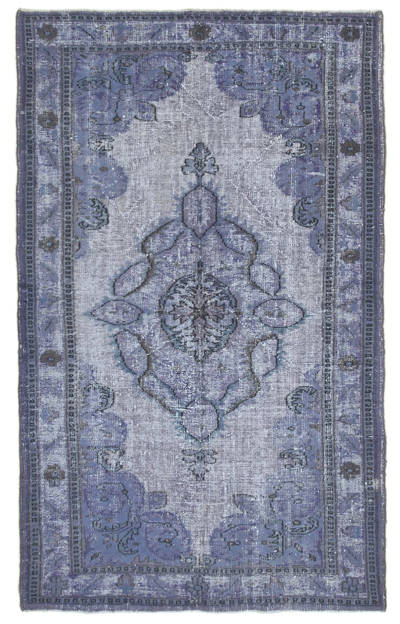 6x9 Grey Over Dyed Rug - 25707