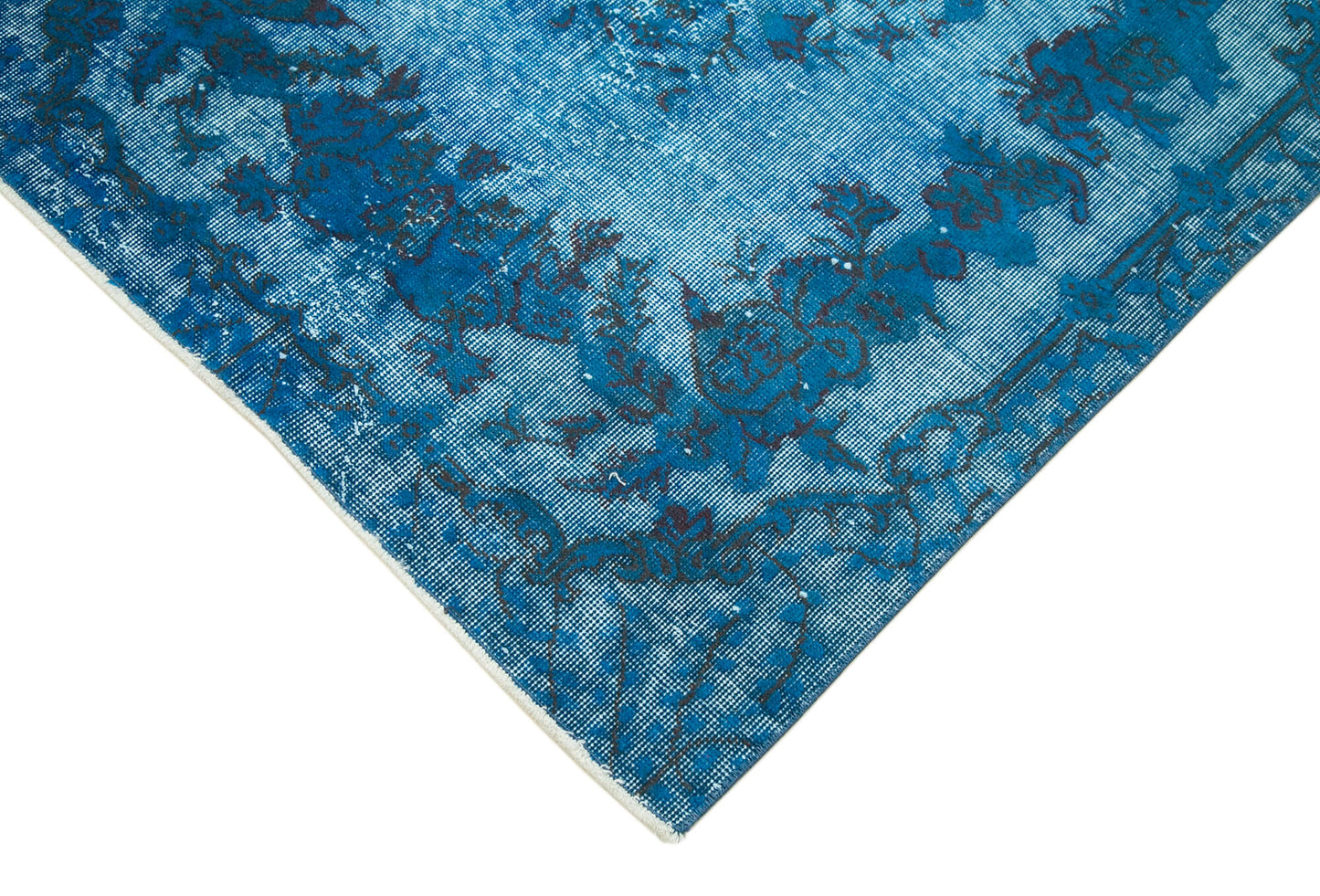 4x7 Turquoise Over Dyed Rug - 25725