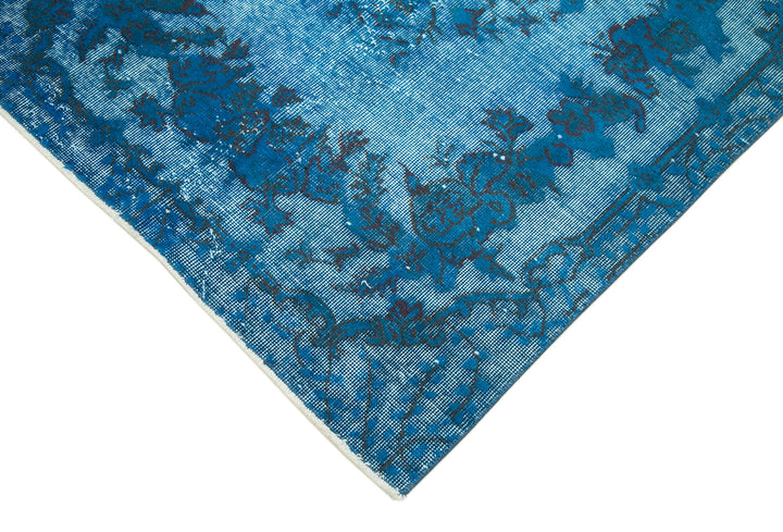 4x7 Turquoise Over Dyed Rug - 25725