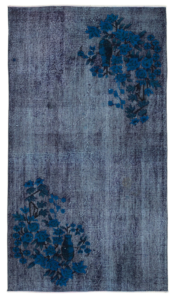 4x7 Purple Over Dyed Rug - 25735