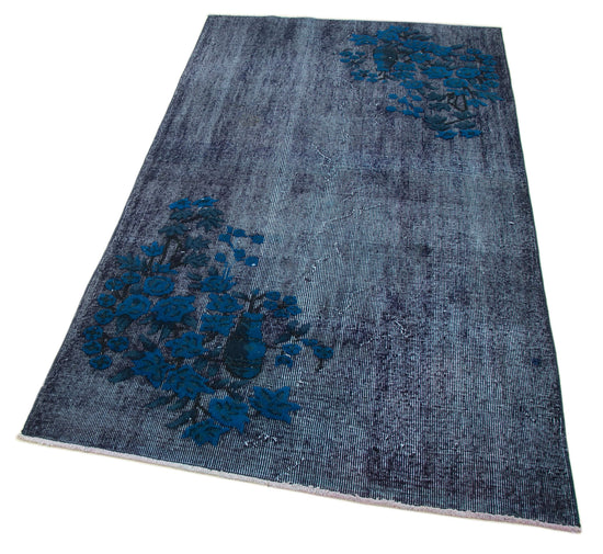 4x7 Purple Over Dyed Rug - 25735