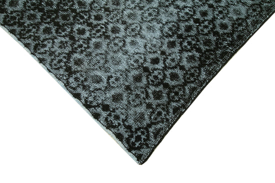 4x8 Black Over Dyed Rug - 25736