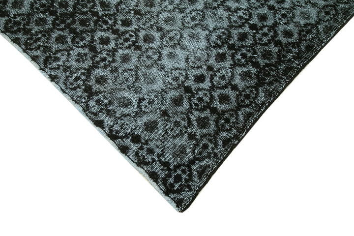 4x8 Black Over Dyed Rug - 25736