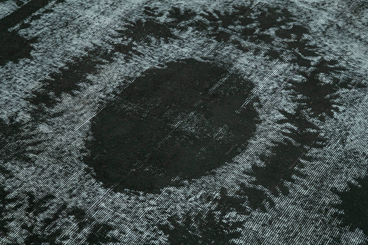 6x10 Black Over Dyed Rug - 25737